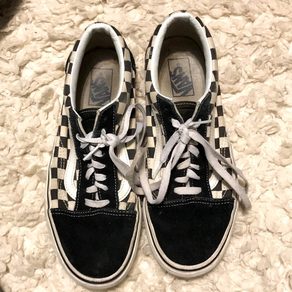 Checkered Vans